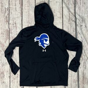 Seton Hall University Pirates Under Armour Black Hoodie College Sweatshirt